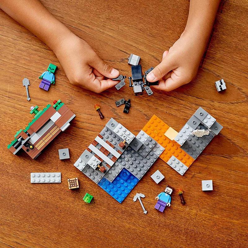 Lego Minecraft - A Mina Abandonada - 248 Pçs 21166 Original